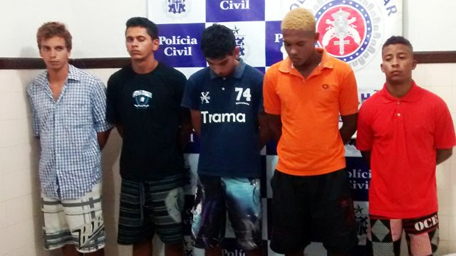 Foto: Radar64  /  Ernandes, José Francisco, Paulo Cesar, Mateus e Iago