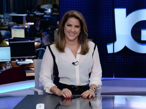 Christiane Pelajo, jornalista apresentadora do Jornal da Globo (Foto: Divulgação Globo)