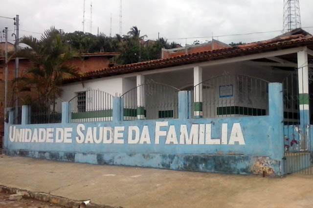 Unidade de Saúde da Família em Guaratinga. Foto: Reprodução guarananet.com