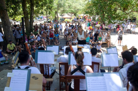 Concerto na Praça do Bosque (Foto: Divulgação)