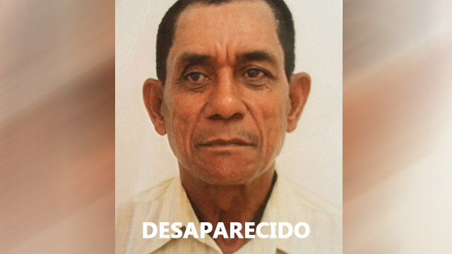 DESAPARECIDO - José Maria Moreira, 58 anos de idade. Desaparecido em Itabela/BA em 04/12/2016