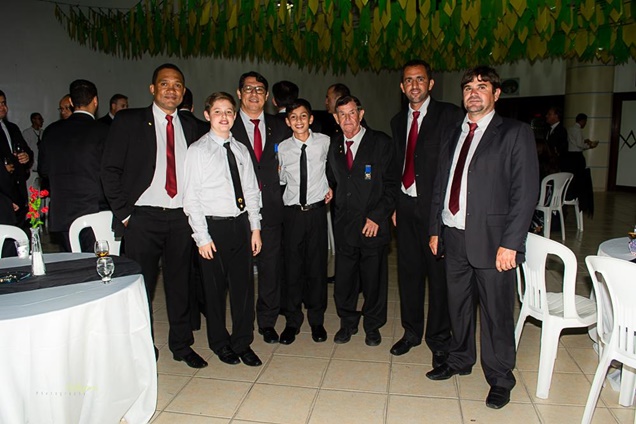 Entre os presentes na solenidade: Emerson Vasconcelos, Diogo, Warley Pires, PEDRO, Zé Sossai, Mark Lemon, Alex Sossai