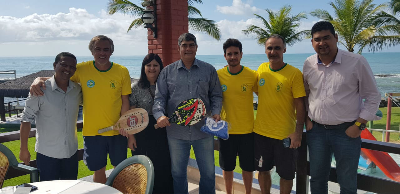 Foto: Divulgação (Esquerda para dir. Josué Sampaio, Jorge Bierrenbach, Patrícia Martins, Agnelo Santos, Luiz Basile, Luis Pedreira e Romali Pairana)