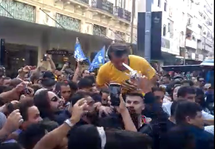 Bolsonaro sofreu ataque a faca quando fazia campanha em Juiz de Fora - Reprodução redes sociais