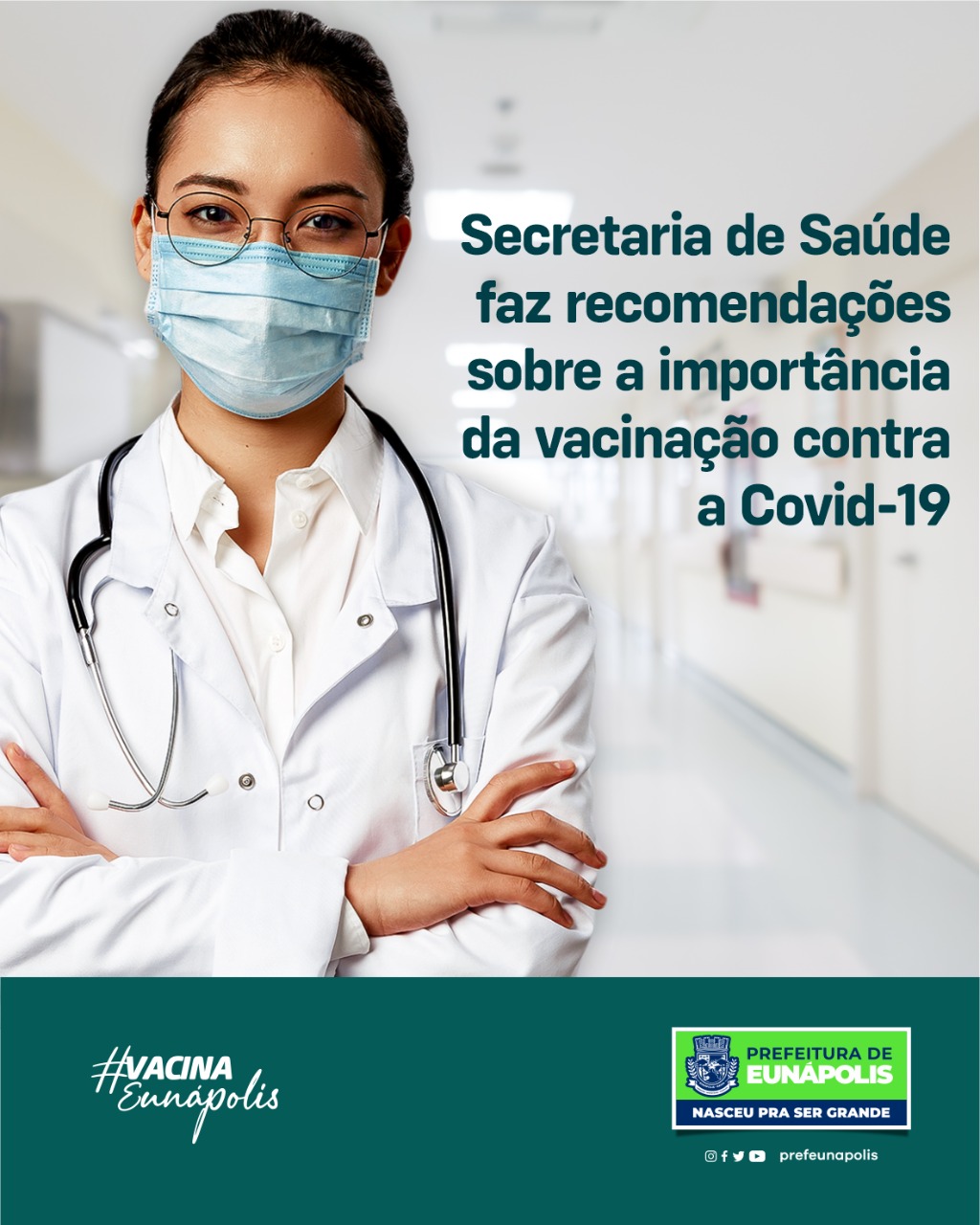 Recomendações alertam sobre importância da vacinação contra a Covid-19