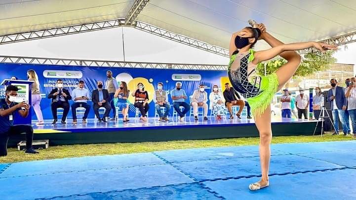 Evento contou com apresentação de ginástica rítmica