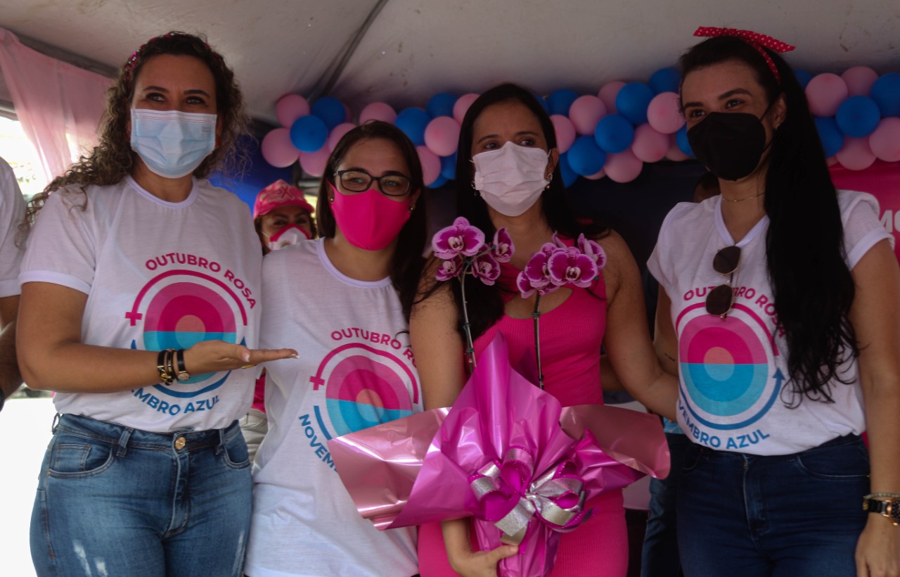 Homenagens marcaram o encerramento da campanha Outubro Rosa