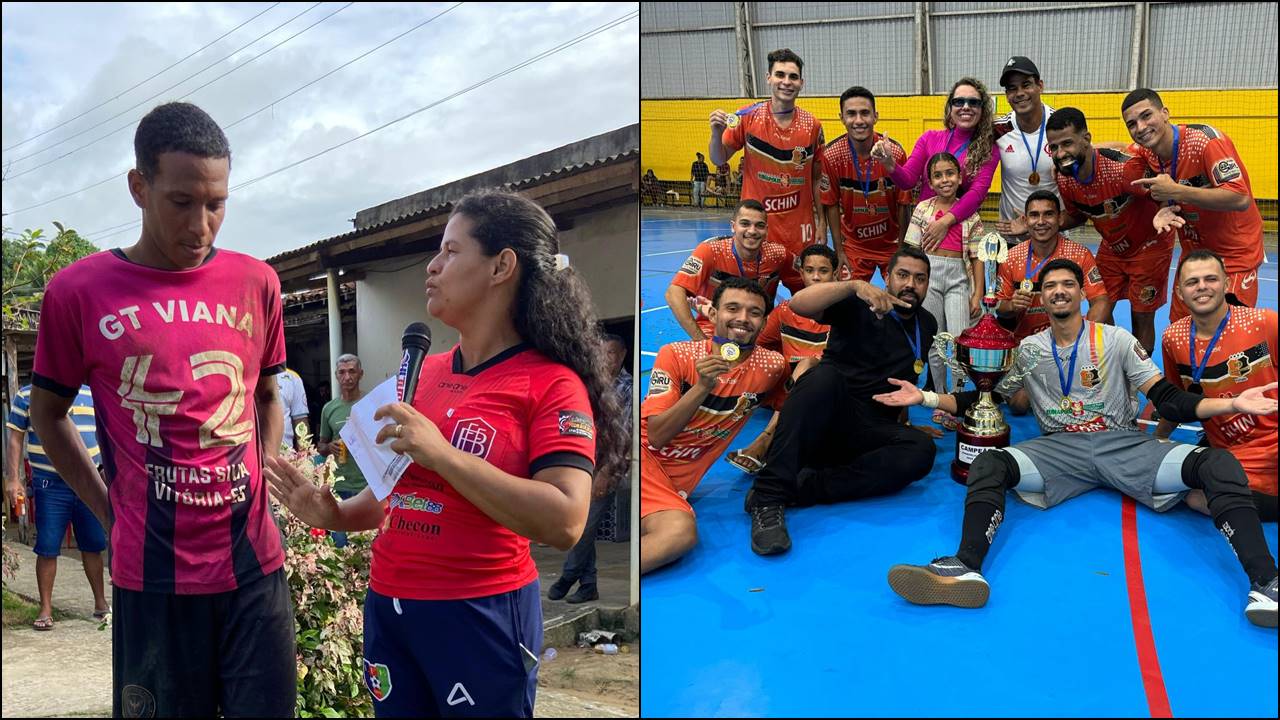 Torneio da Amizade em Gabiarra  e  Campeonato Evangélico de Futsal - Estação Cidadania