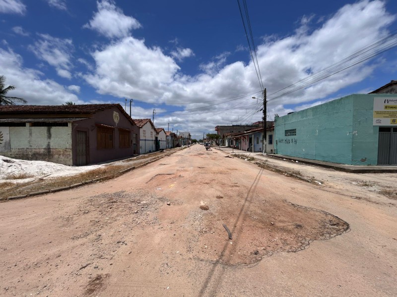 Rua Paraná , no bairro Juca Rosa, receberá asfalto de qualidade