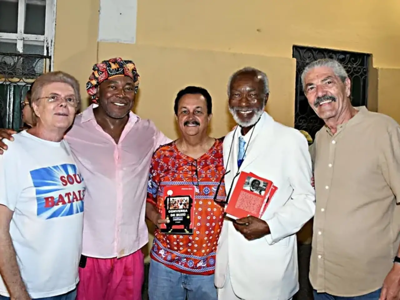 S&iacute;lvio Batalha, Dody S&oacute;, Antonio Andrade, Clarindo Silva e Nelson Rocha - Foto: Divulga&ccedil;&atilde;o