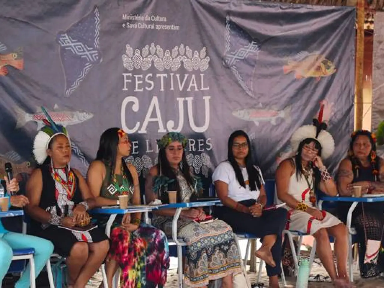 Festival Caju de Leitores: A Colheita de Livros reuniu autores convidados e o público para uma conversa sobre literatura indígena, memória e território