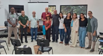 Membros do CBHFrabs reunidos penultima reunião, em Eunápolis (BA). Foto Marcos Pinheiro