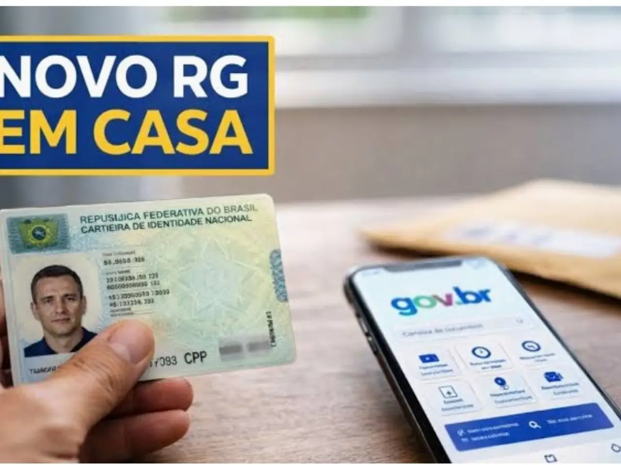 Digitaliza&ccedil;&atilde;o avan&ccedil;a na emiss&atilde;o da nova identidade no Brasil, com parte do processo iniciada online e envio pelos Correios j&aacute; dispon&iacute;vel em alguns estados, enquanto outros ainda dependem de retirada presencial e enfrentam desafios ligados a prazos e expans&atilde;o do atendimento.