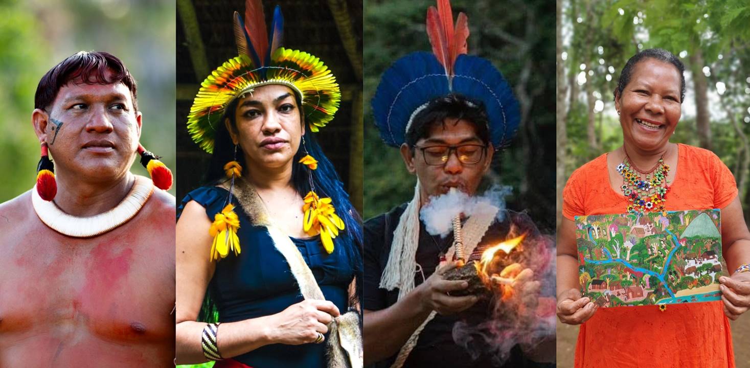 Onze povos indígenas, de diferentes regiões do Brasil, se reúnem para celebrar a literatura como território de