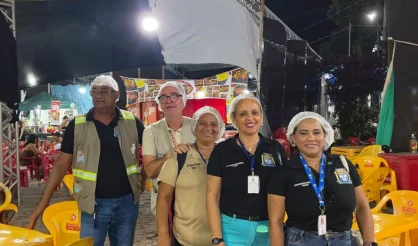 Vigilância Sanitária garante segurança alimentar na Festa de Nossa Senhora da Pena