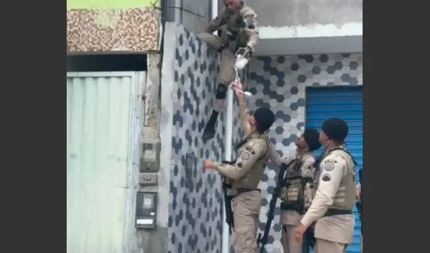 Polícia Militar apreende central de videomonitoramento clandestina