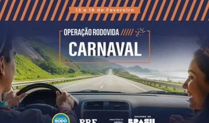 Operação Carnaval 2026: PRF intensifica fiscalização de rodovias