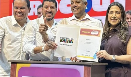 Prefeito Ricardo Flauzino consegue pavimentação asfáltica para Monte Pascoal e Montinho