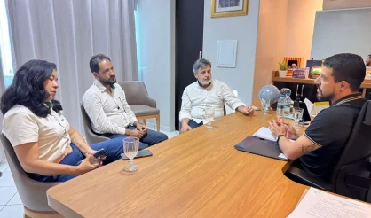 Prefeito Ricardo Flauzino se reúne com representantes da Veracel em busca de novas parcerias para Itabela