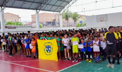 Abertura oficial dos Jogos Estudantis lota o Colégio Álvaro Henrique
