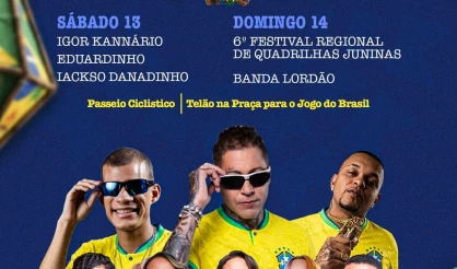 Igor Kannário, Eduardinho dos Teclados, Iackso e Banda Lordão animam programação de aniversário da cidade