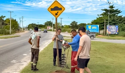 Prefeitura de Porto Seguro intensifica obras no semianel viário para reforçar segurança no trânsito