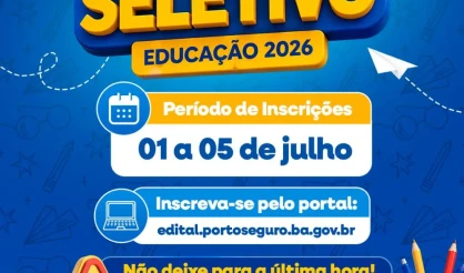 Prefeitura abre processo seletivo para a Secretaria de Educação