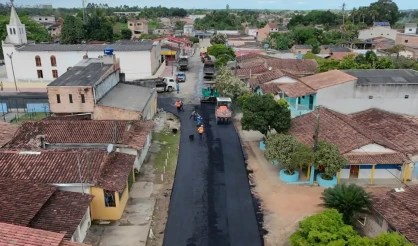 Vera Cruz recebe obras de pavimentação asfáltica em novas ruas do distrito