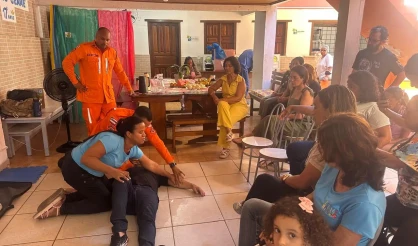 Equipe do Ceame é preparada para situações de emergência