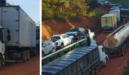 Motoristas sofrem no desvio da BR-101