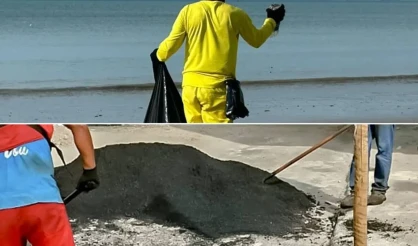 Orla Norte recebe mutirão de limpeza das equipes de Serviços Públicos